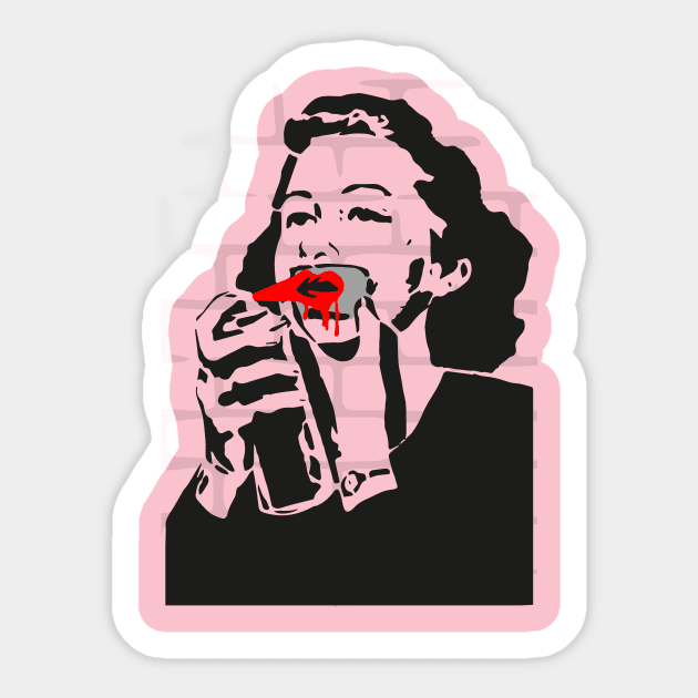 Street on sale art stickers